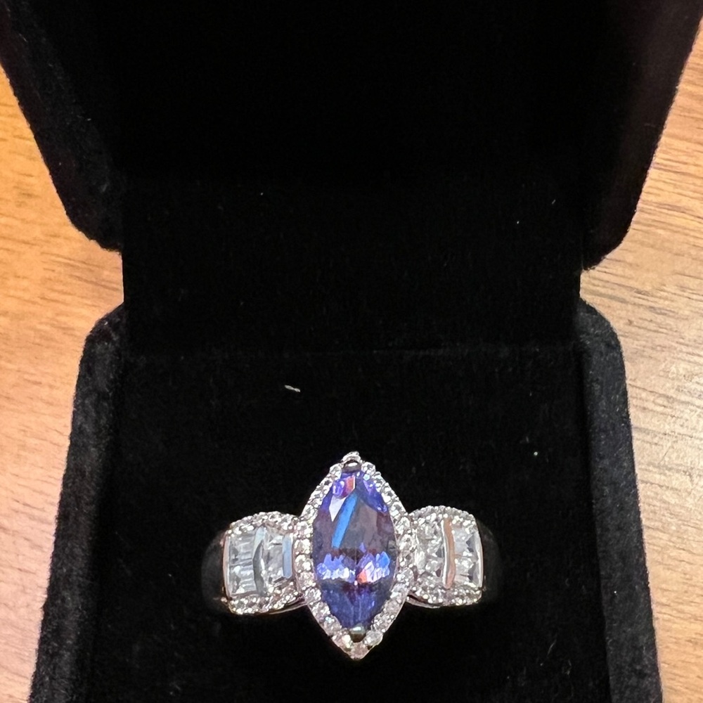 Sterling Silver And Multi Gemstone Ring - image 5